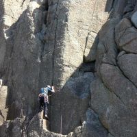 Dave leading at Carn Barra (Virginia Castick)