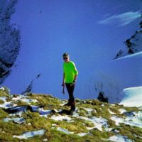 Exit from Raeburns Gully Creag Meagaidh (Sean Kelly)