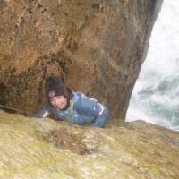 Karen at Gogarth (Roger Daley)