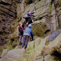 Sabina needs a hand! (Dave Dillon)