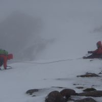 1st - The Runnel, Coire an t'Sneachda, topping out (Jo Sayers)
